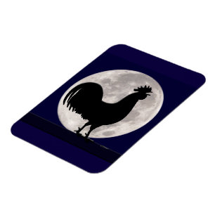 Magnet Flexible Coq au clair de lune