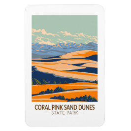 Magnet Flexible Coral Pink Sand Dunes State Park Utah Vintage