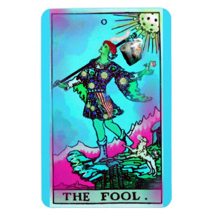 Magnet Flexible Coronavirus Tarot Card The Foot