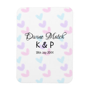 Magnet Flexible Correspondance divine ajouter un couple nom lettre