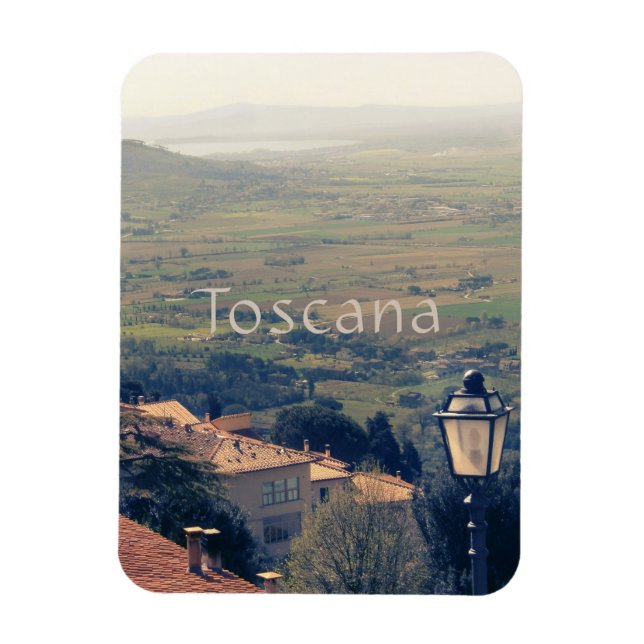 Magnet Flexible Cortona Toscane Italie (Vertical)