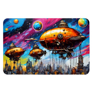 Magnet Flexible Cosmic Airship