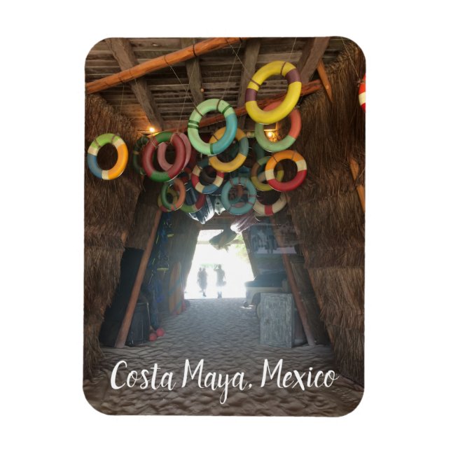 Magnet Flexible Costa Maya, Mexique (Vertical)