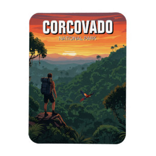 Magnet Flexible Costa Rica Corcovado National Park