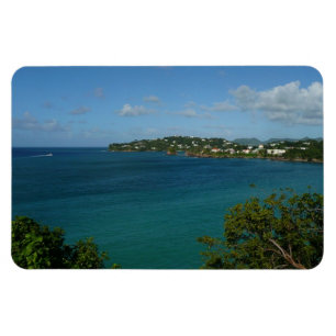 Magnet Flexible Côte de Sainte-Lucie - Caraïbes Photo de vacances