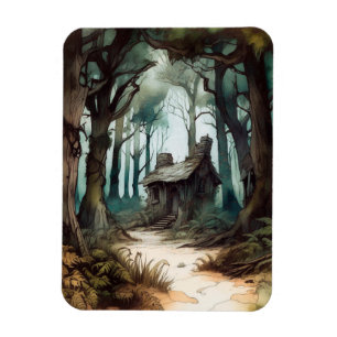 Magnet Flexible Cottage forestier enchanté