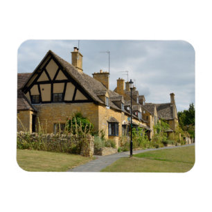 Magnet Flexible Cottages dans Broadway, aimant de rectangle de