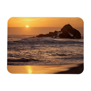 Magnet Flexible Coucher de soleil à Pfeiffer Beach
