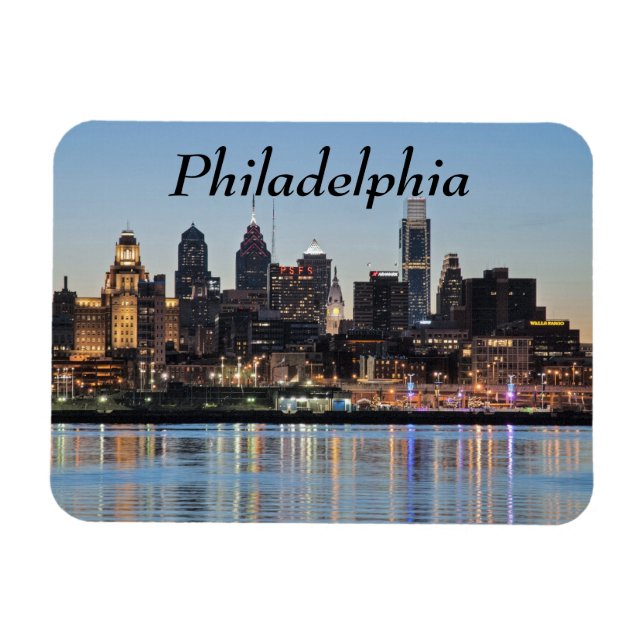 Magnet Flexible coucher de soleil de Philly (Horizontal)