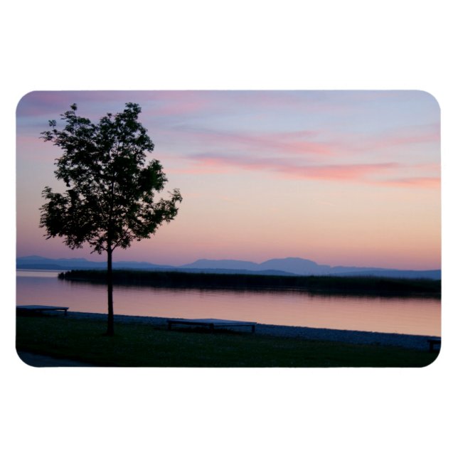 Magnet Flexible Coucher de soleil rose (Horizontal)