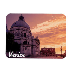 Magnet Flexible Coucher de soleil sur la basilique de Venise