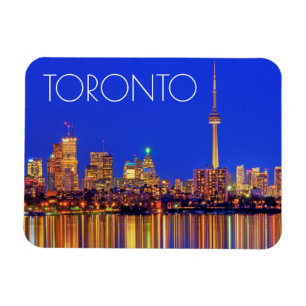 Magnet Flexible Coucher de ville de Toronto la nuit