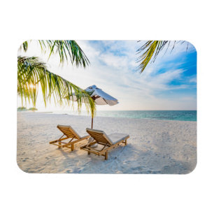Magnet Flexible Coucher du soleil extraordinaire de plage
