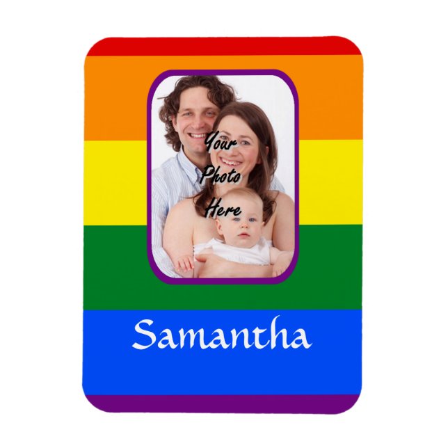 Magnet Flexible Couleur arc-en-ciel (Vertical)