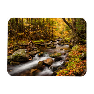 Magnet Flexible Couleur d'automne Jefferson Brook   Montagnes blan