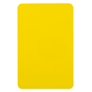 Magnet Flexible Couleur jaune 4 x 6 pouces Photo