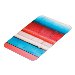 Magnet Flexible Couleurs caribéennes - abstrait