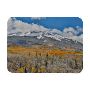 Magnet Flexible Couleurs d'automne des peupliers trembles & Mon