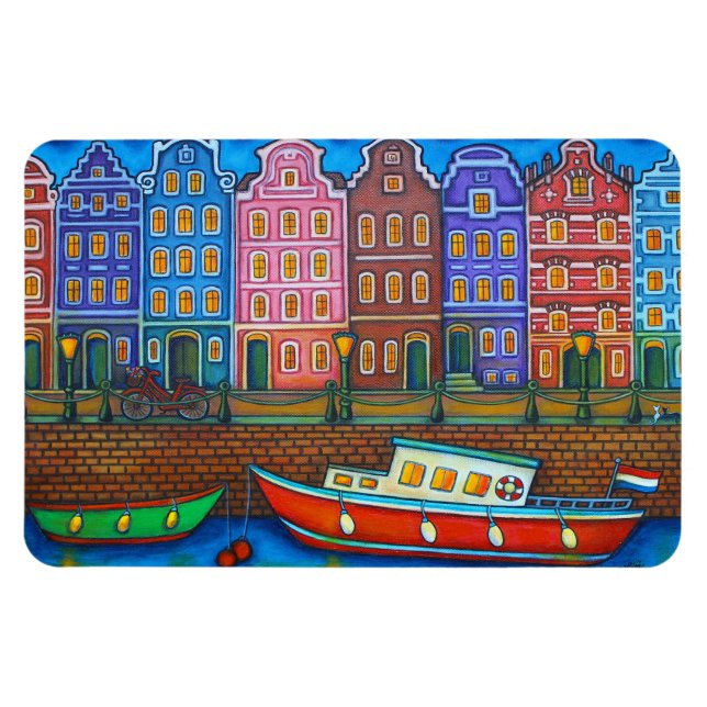 Magnet Flexible Couleurs de Amsterdam Flexible Magney (Horizontal)