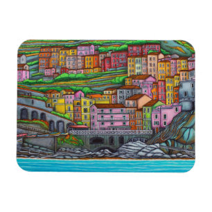 Magnet Flexible Couleurs de l'aimant photo Manarola 3"x4"
