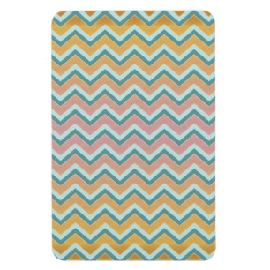 Magnet Flexible Couleurs douces et chaudes ZigZag