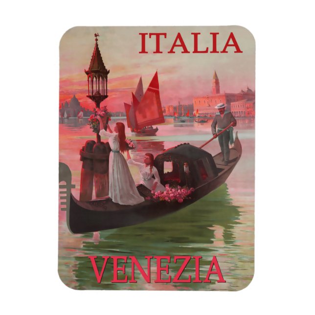 Magnet Flexible Couple De Italia Venezia (Vertical)