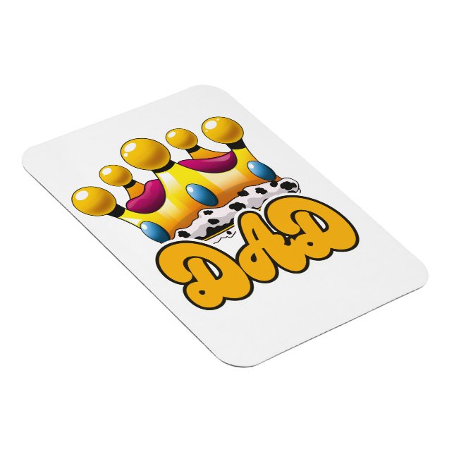 Magnet Flexible Couronne de Papa Kings (Côté Droit)