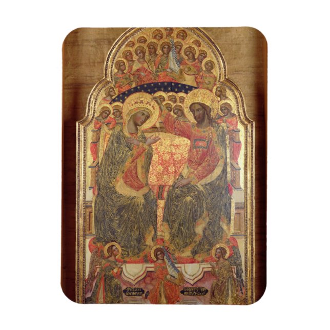 Magnet Flexible Couronnement de la Vierge, 1372 (Vertical)