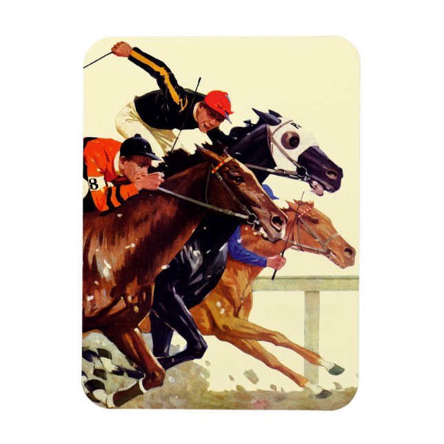Magnet Flexible Course de Thoroughbred (Vertical)