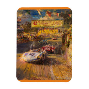 Magnet Flexible Course d'Oldtimer