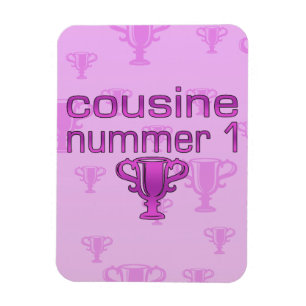 Magnet Flexible Cousine Nummer 1