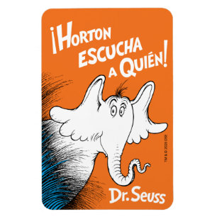 Magnet Flexible Couverture de livre espagnole Horton Escucha A Qui