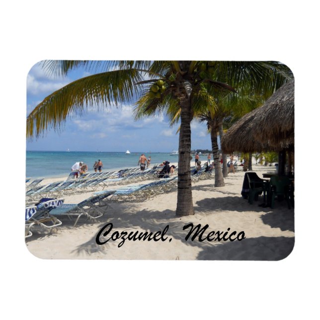Magnet Flexible Cozumel, Mexique (Horizontal)