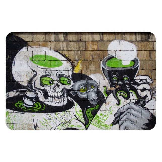 Magnet Flexible Crâne étonné (Horizontal)