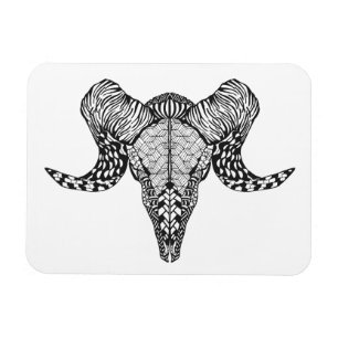 Magnet Flexible Crâne inspiré de moutons