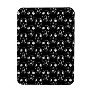 Magnet Flexible Crânes noirs tombés