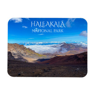 Magnet Flexible Cratère de Haleakala, Sommet, Parc national de Hal