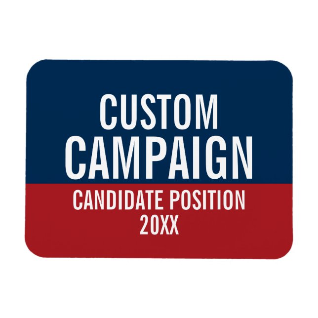 Magnet Flexible Créer votre propre équipement de campagne (Horizontal)