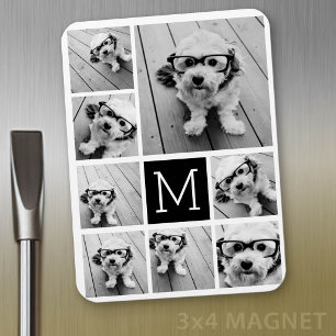 Magnet Flexible Créez un collage de photos personnalisé avec 8 pho