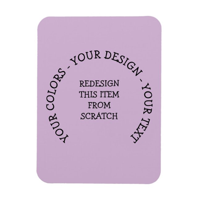 Magnet Flexible Créez votre propre (Vertical)