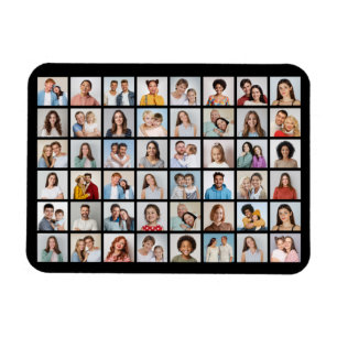 Magnet Flexible Créez votre propre collage photo flexible de 48