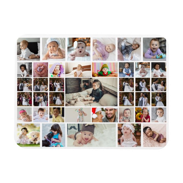 Magnet Flexible Créez votre propre collection de photos 40 (Horizontal)