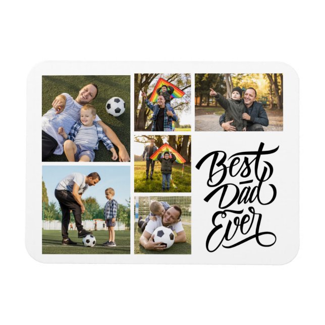 Magnet Flexible Créez votre propre collection de photos 6 Meilleur (Horizontal)