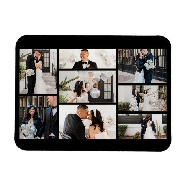 Magnet Flexible Créez votre propre collection de photos 8 (Horizontal)