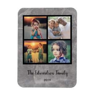 Magnet Flexible Créez votre propre collier photo de famille de pi
