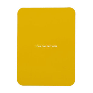 Magnet Flexible Créez Votre Propre Conception Personnalisée Jaune