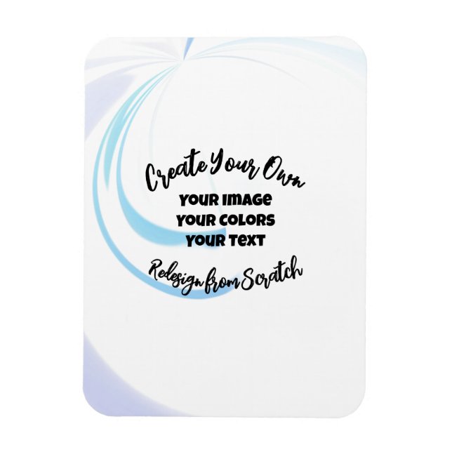 Magnet Flexible Créez votre propre personnalisation (Vertical)