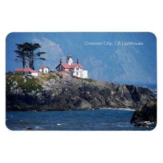 Magnet Flexible Crescent City, CA Lighthouse sur 4x6 Refrig.Magnet
