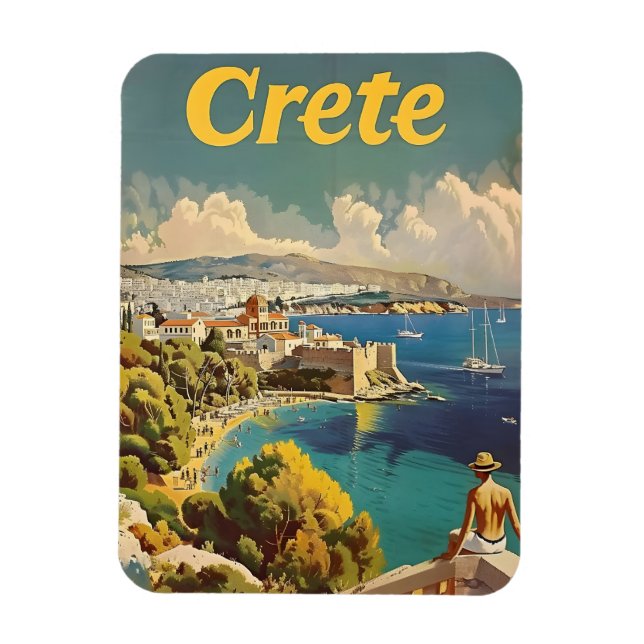 Magnet Flexible Crète Vintage (Vertical)