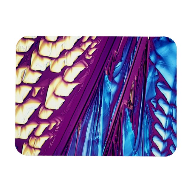 Magnet Flexible Cristaux d'acide tartrique (Horizontal)